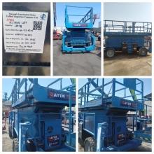 2015 Genie 5390RT Diesel Scissor Lift