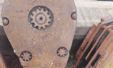 Block 1 sheave 1 1/8 inch cable